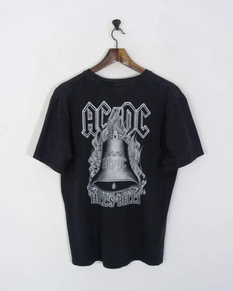 Camiseta ACDC negra L - Imagen 5