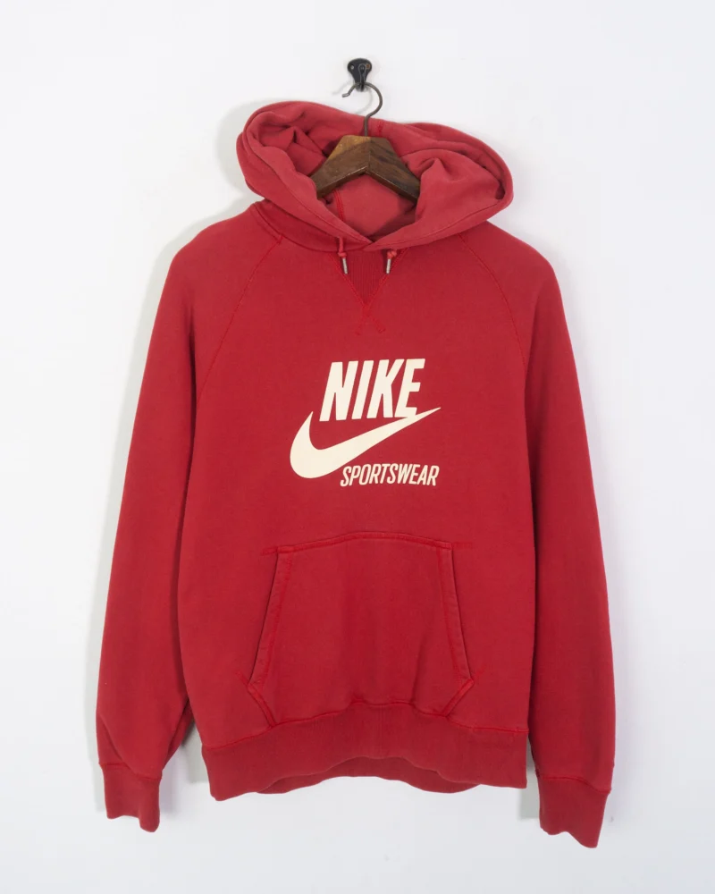 Sudadera Nike vintage 00s roja M - Imagen 2