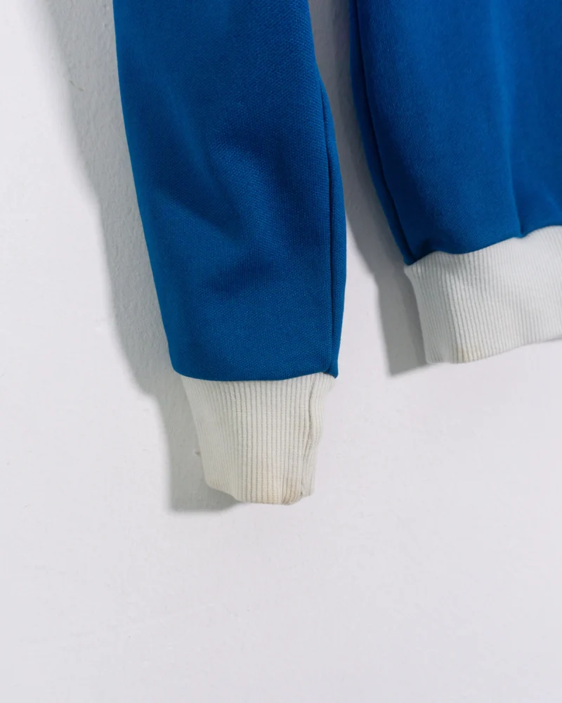 Chaqueta deportiva mujer Adidas azul/blanco M - Imagen 5