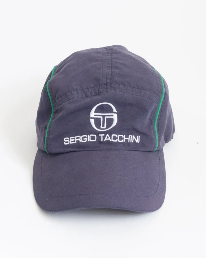 Gorra bordado Sergio Tacchini azul marino - Imagen 2