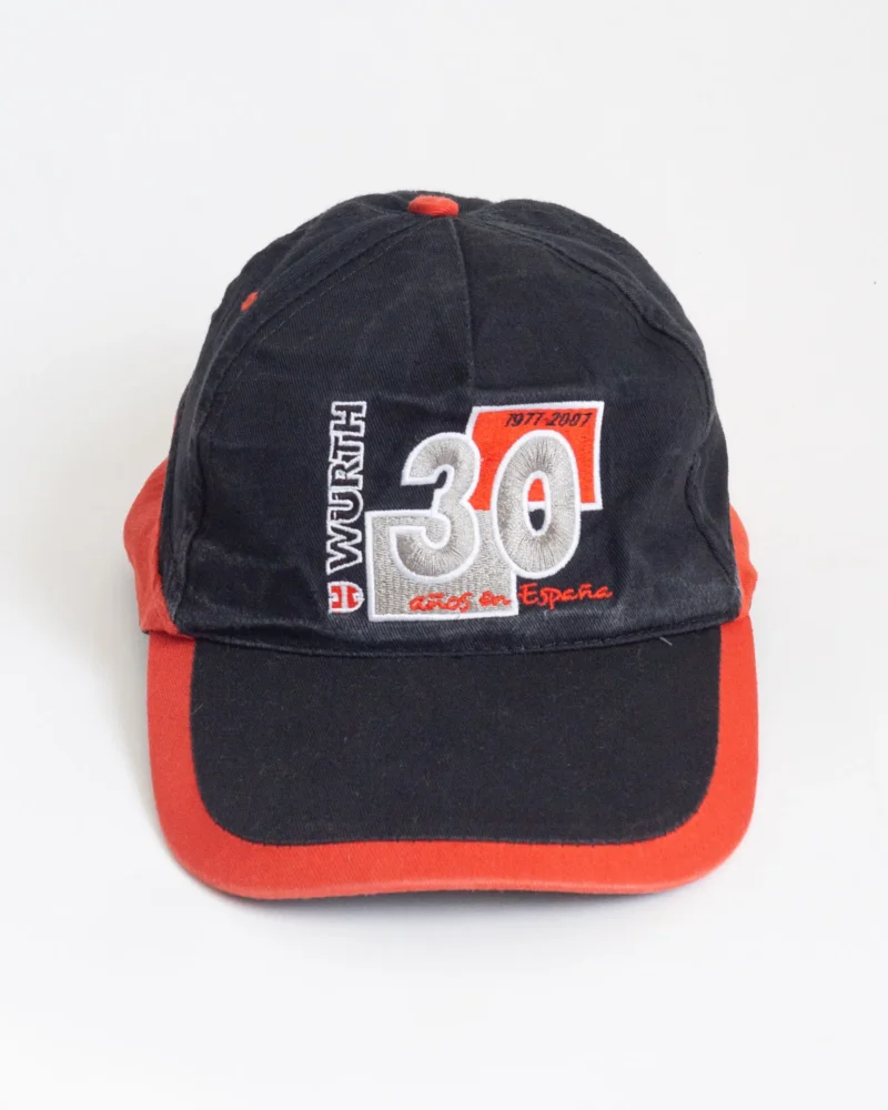 Gorra wurth 30 años 2007 azul marino - Imagen 2