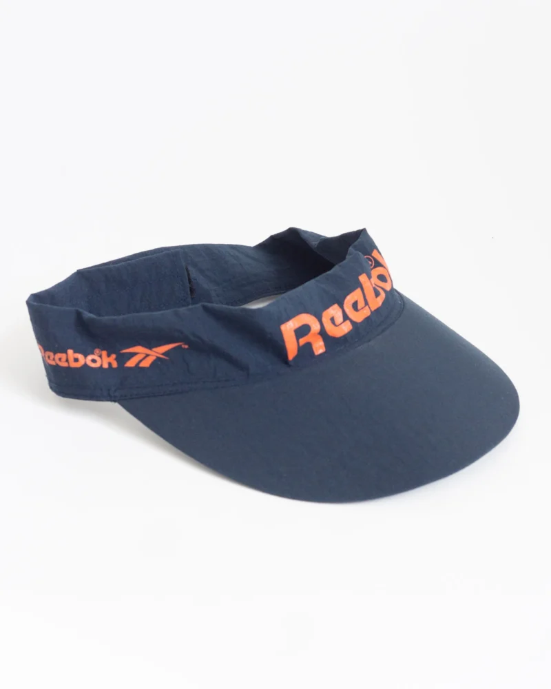 Visera Reebok vintage 90s azul marino - Imagen 3