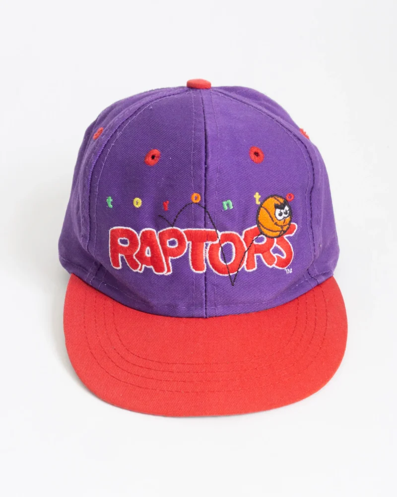 Gorra Toronto Raptors vintage 90s azul/rojo - Imagen 2
