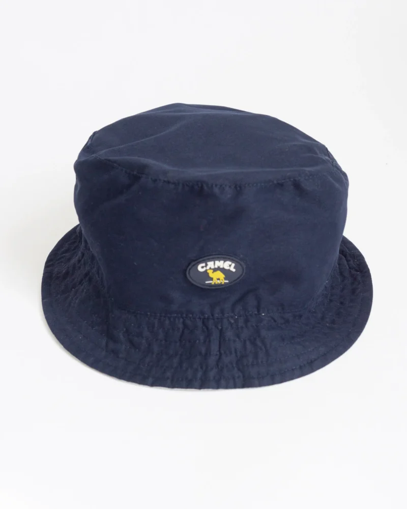 Gorro Camel vintage 00s beige/azul marino - Imagen 2