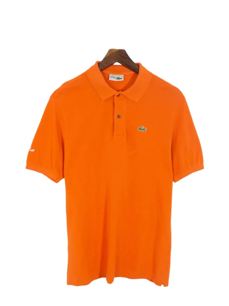 Polo Lacoste vintage 90s naranja M