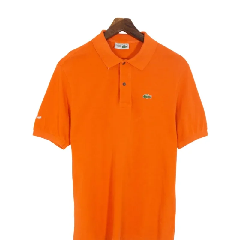 Polo Lacoste vintage 90s naranja M