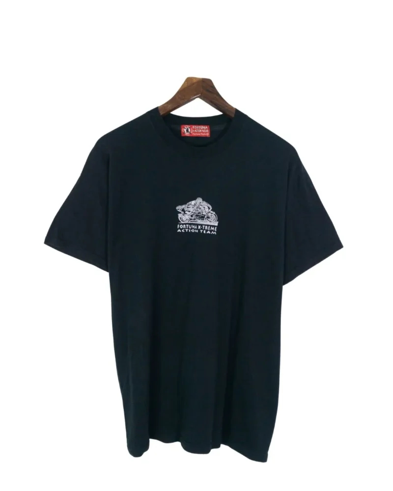 Camiseta Fortuna x-treme vintage 00s negra XL