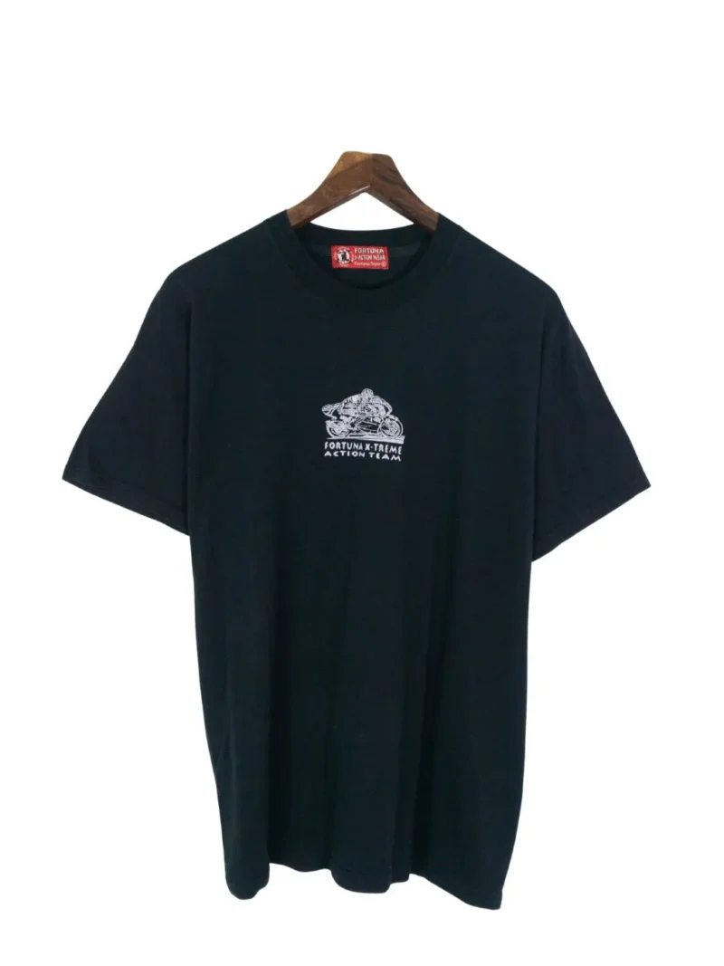 Camiseta Fortuna x-treme vintage 00s negra XL