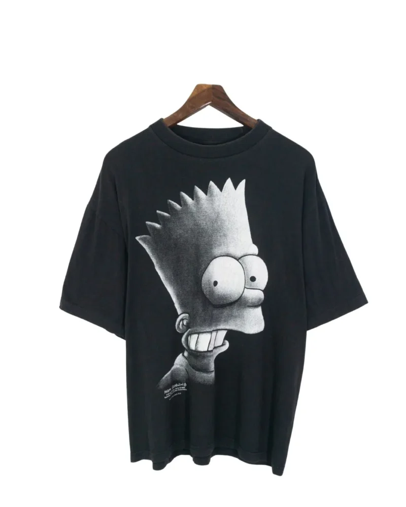 Camiseta Bart Simpsons reprint 1994 negra XL