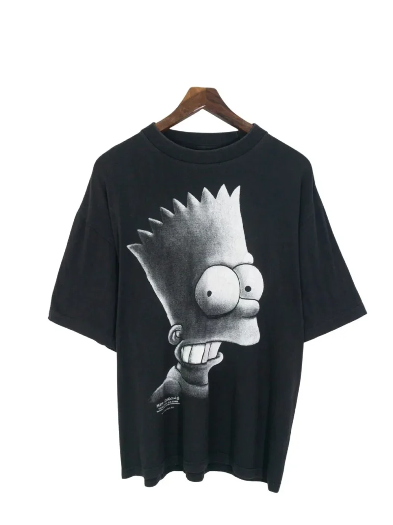 Camiseta Bart Simpsons reprint 1994 negra XL