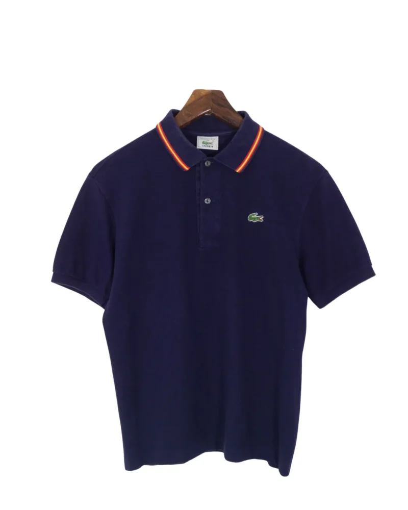 Polo Lacoste vintage 00s azul marino S