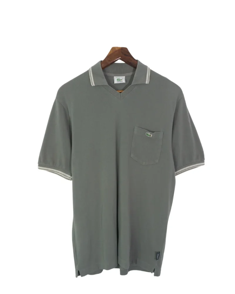 Polo Lacoste vintage 00s verde L