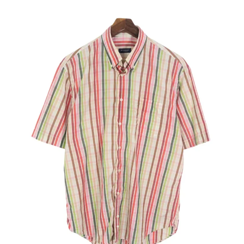 Camisa de rayas Burberrys vintage 00s L