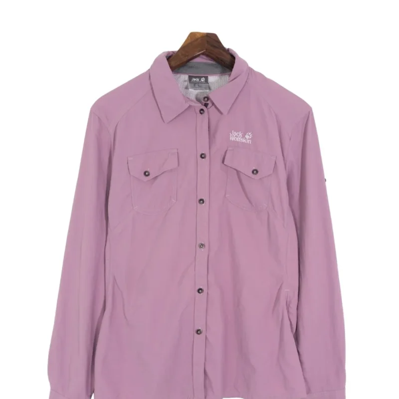 Camisa táctica de mujer Jack Wolfskin rosa L
