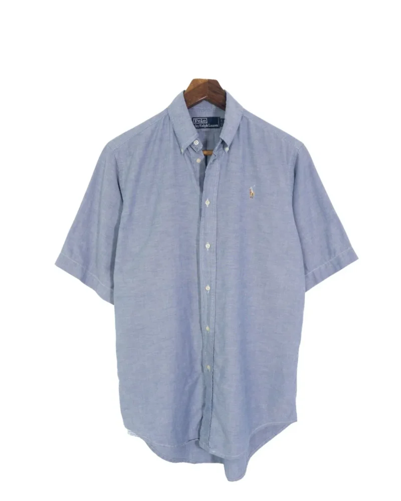 Camisa Ralph Lauren vintage 00s azul claro L