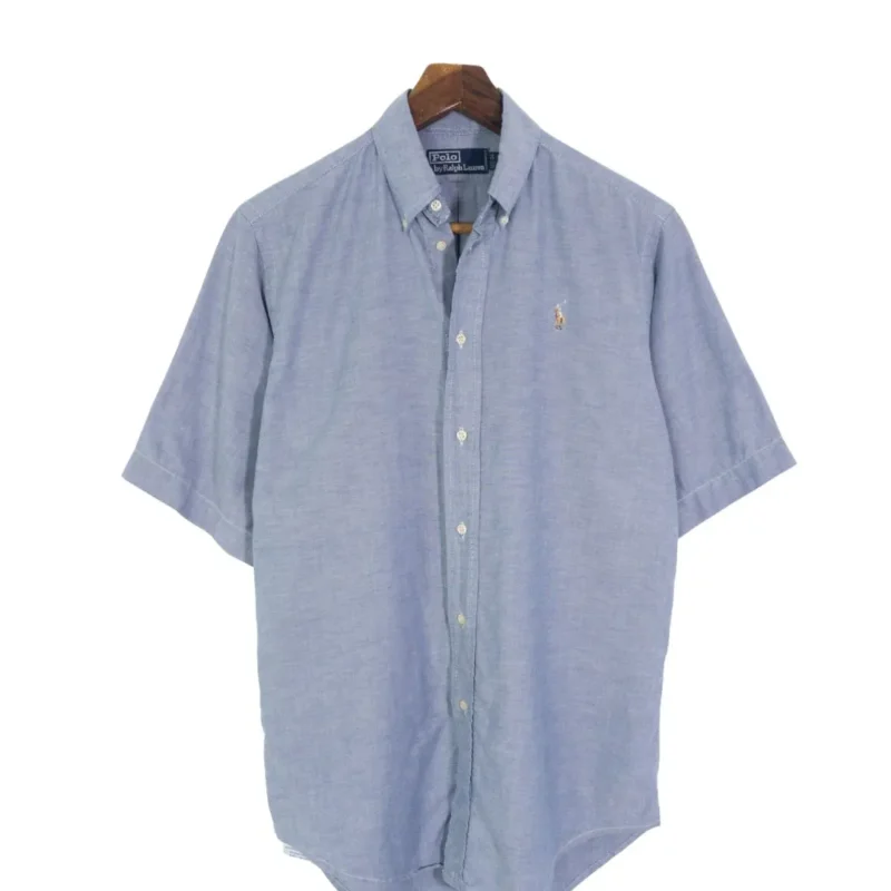 Camisa Ralph Lauren vintage 00s azul claro L