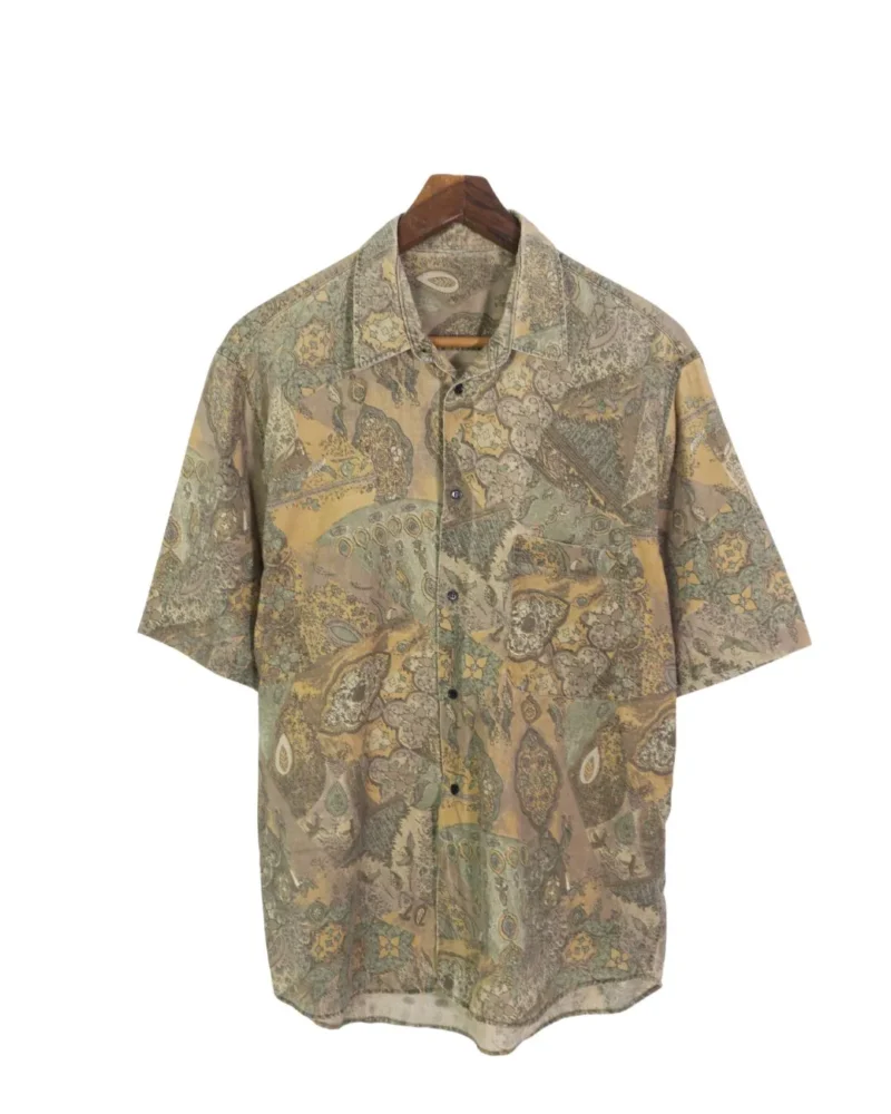 Camisa estampada vintage 90s L