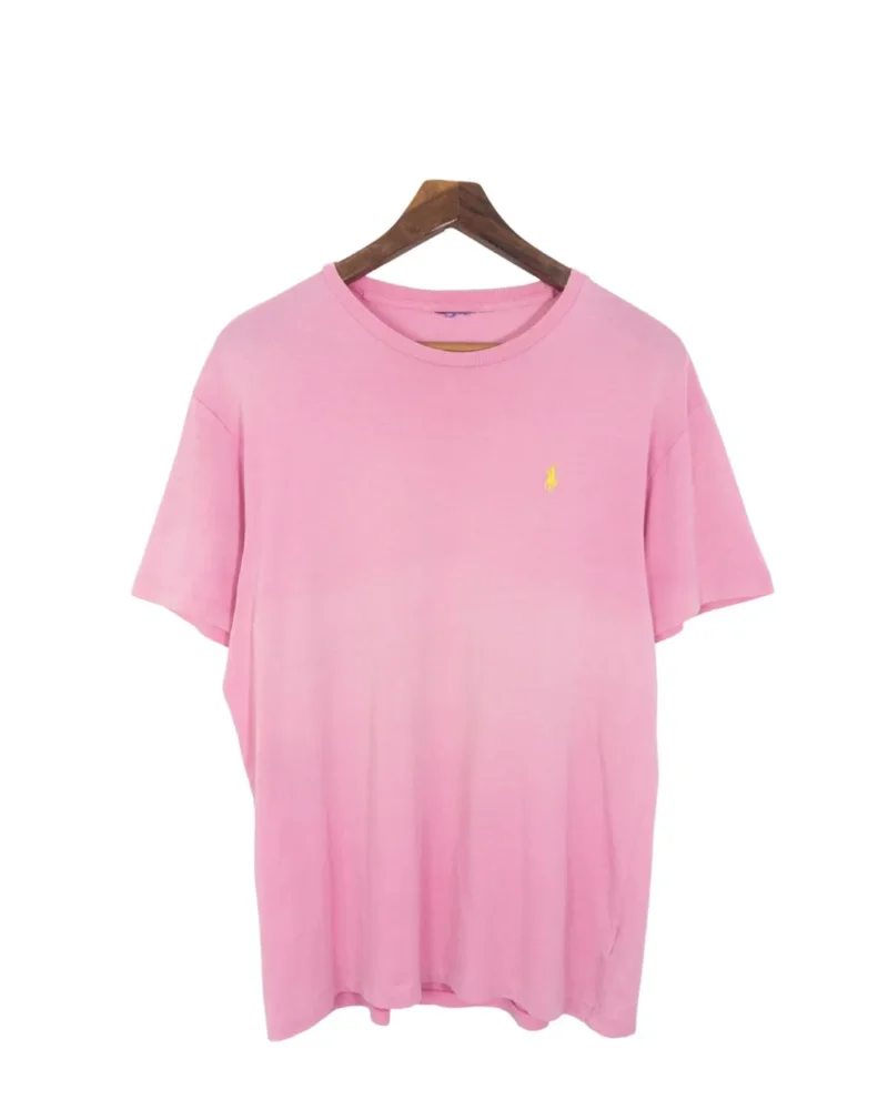 Camiseta Ralph Lauren vintage 00s rosa M