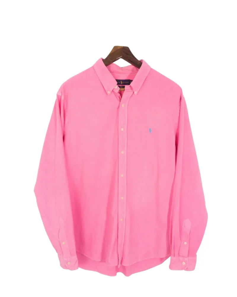 Camisa Ralph Lauren vintage 00s rosa XXL