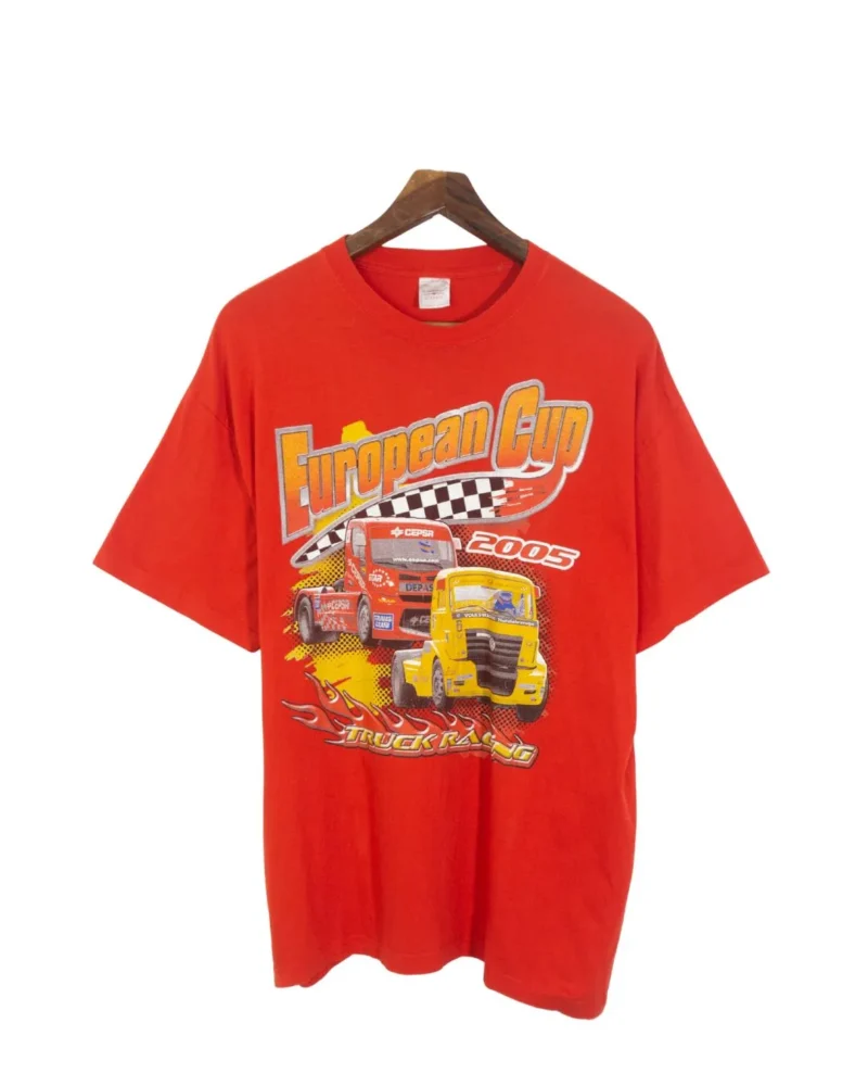 Camiseta Truck Racing Champion cup 2005 roja XL