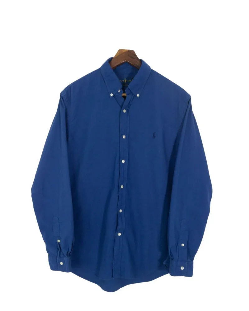 Camisa de algodón Ralph Lauren azul L