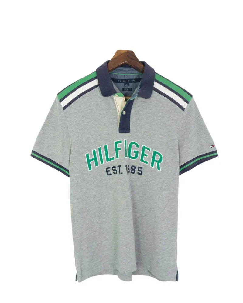 Polo Tommy Hilfiger gris M
