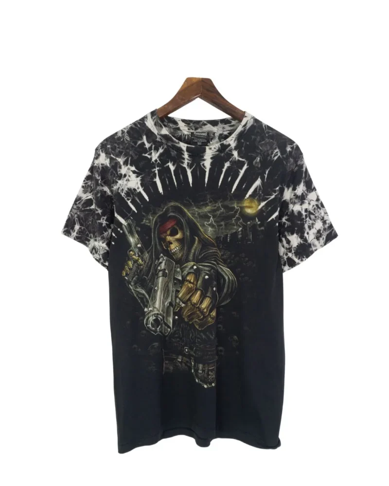 Camiseta Y2K negra M