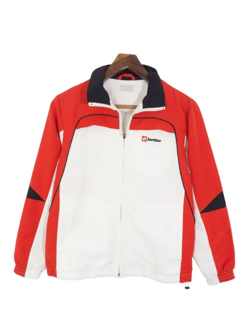 Chaqueta deportiva Lotto vintage 00s rojo/blanco S