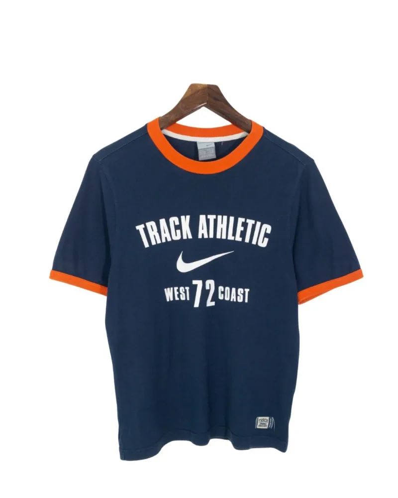 Camiseta Nike 00s azul marino/naranja S