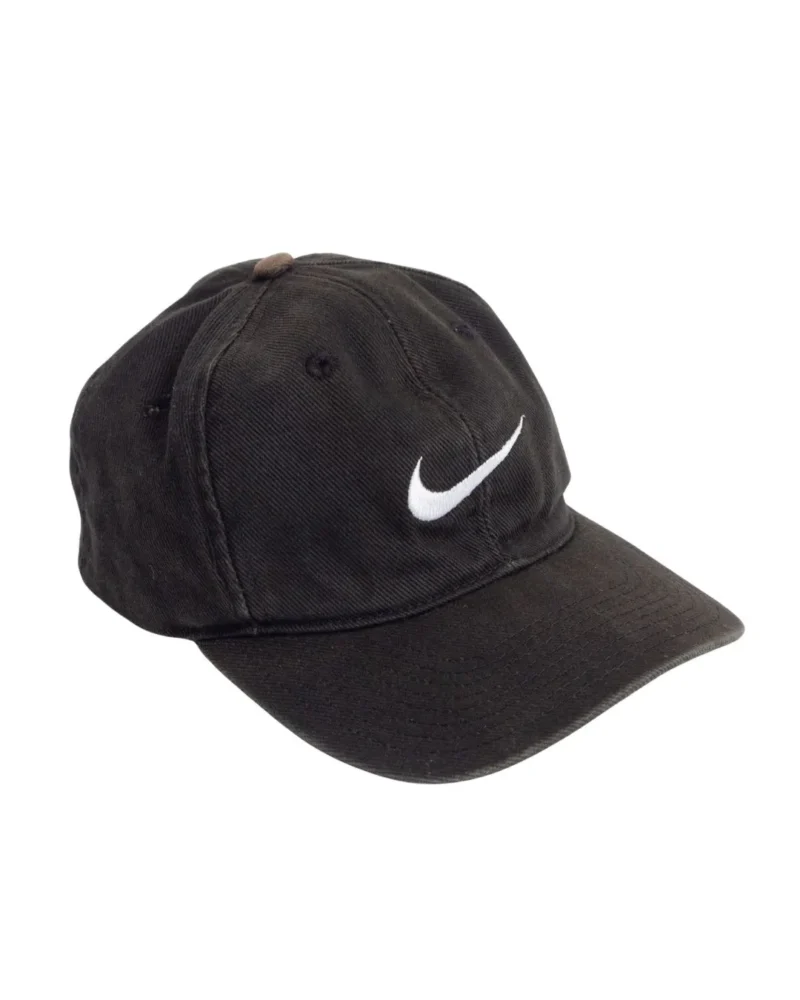 Gorra Nike vintage 90s negra sun-fade