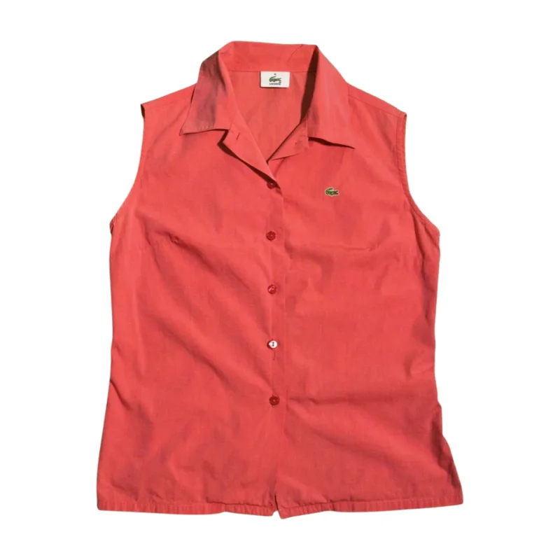 Camisa sin mangas lacoste mujer rosa M