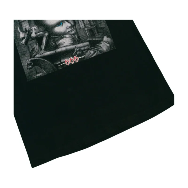 Camiseta Angeles Del Infierno vintage 90s negro XL - Imagen 2