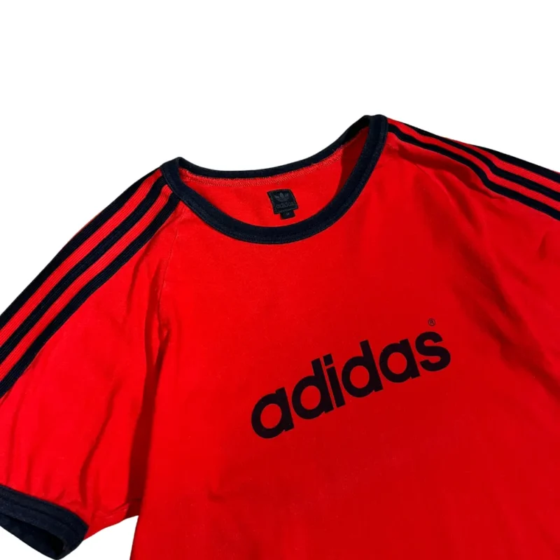 Camiseta roja Adidas vintage 00s roja M - Imagen 3