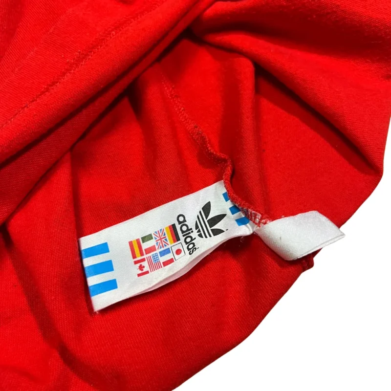 Camiseta roja Adidas vintage 00s roja M - Imagen 4