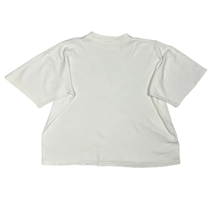 Camiseta crop Panama vintage 00s blanca S - Imagen 5