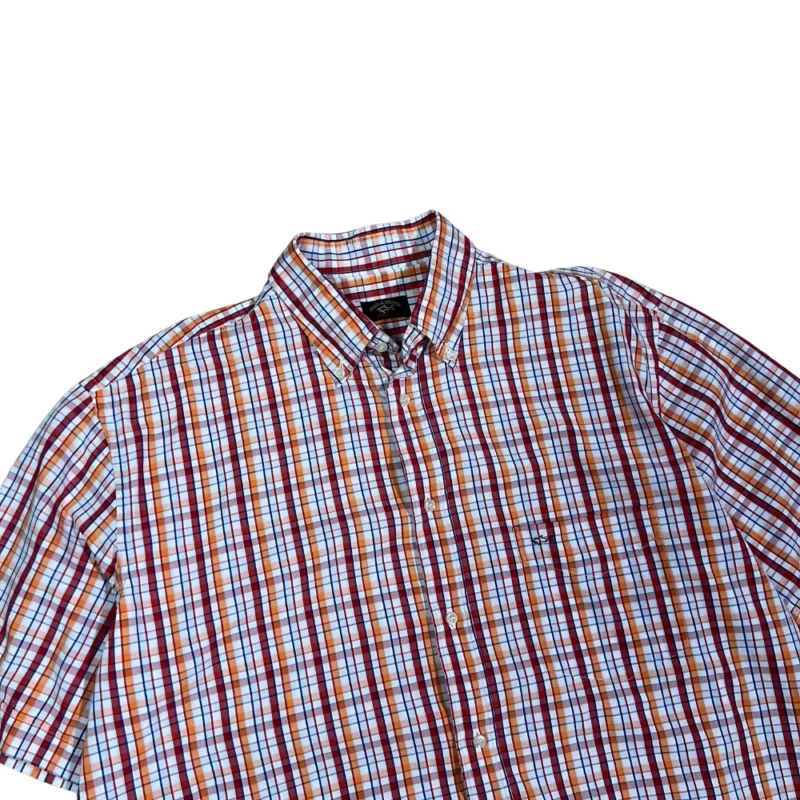 Camisa de cuadros Paul Shark vintage 00s L - Imagen 2