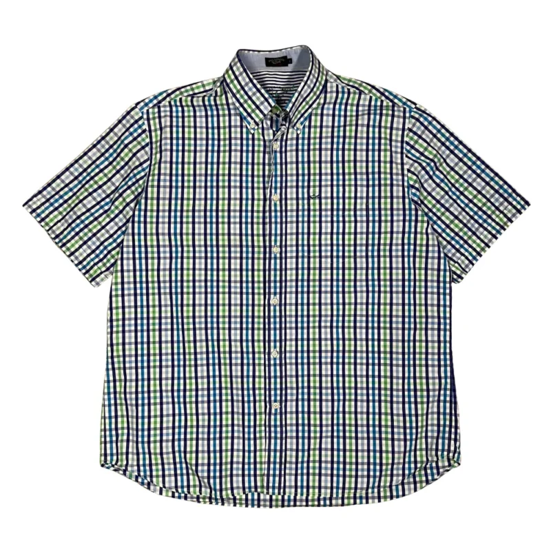 Camisa de cuadros Paul Shark vintage 00s XL