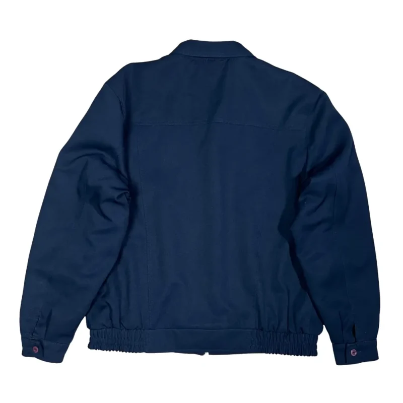 Chaqueta bomber vintage 90s azul marino XL - Imagen 3