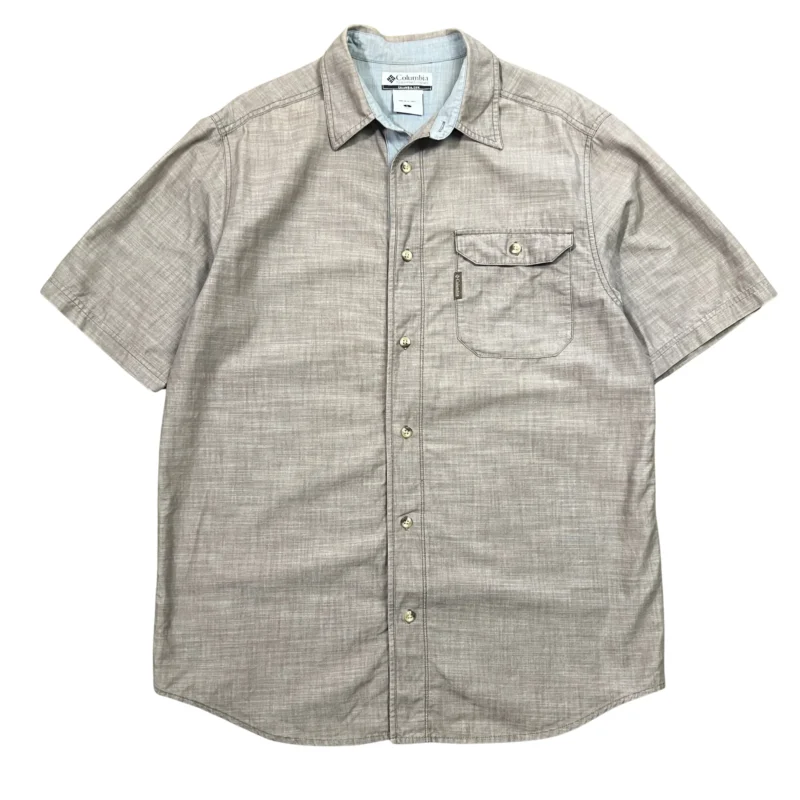 Camisa Columbia vintage 00s beige L