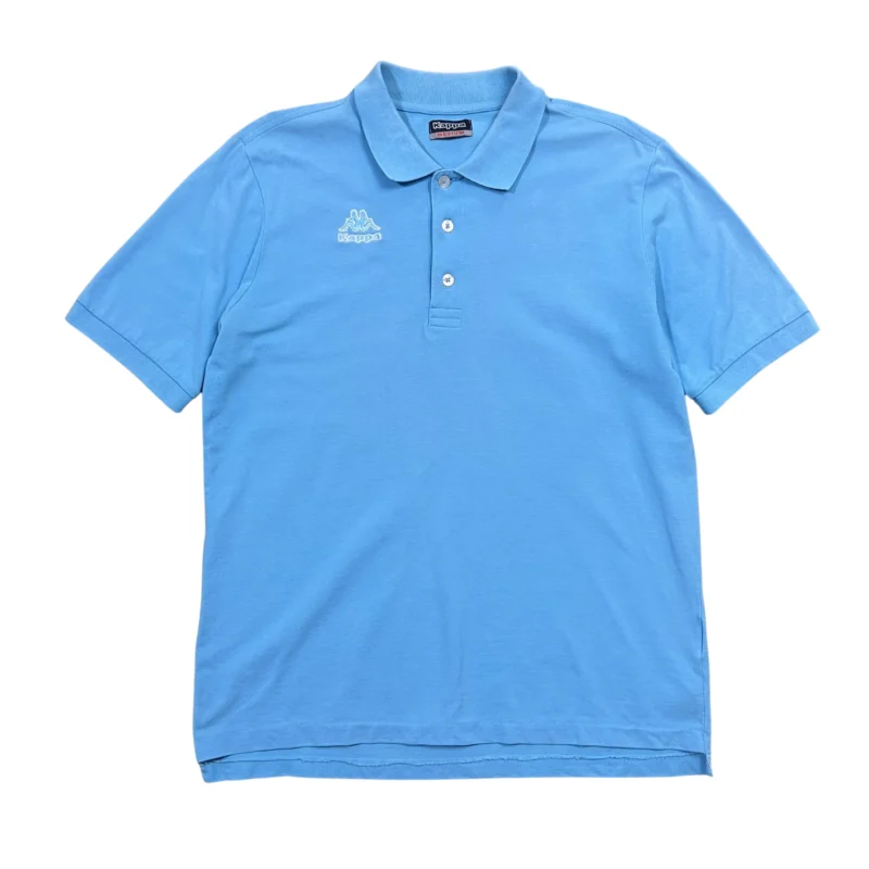 Polo Kappa vintage 00s azul M
