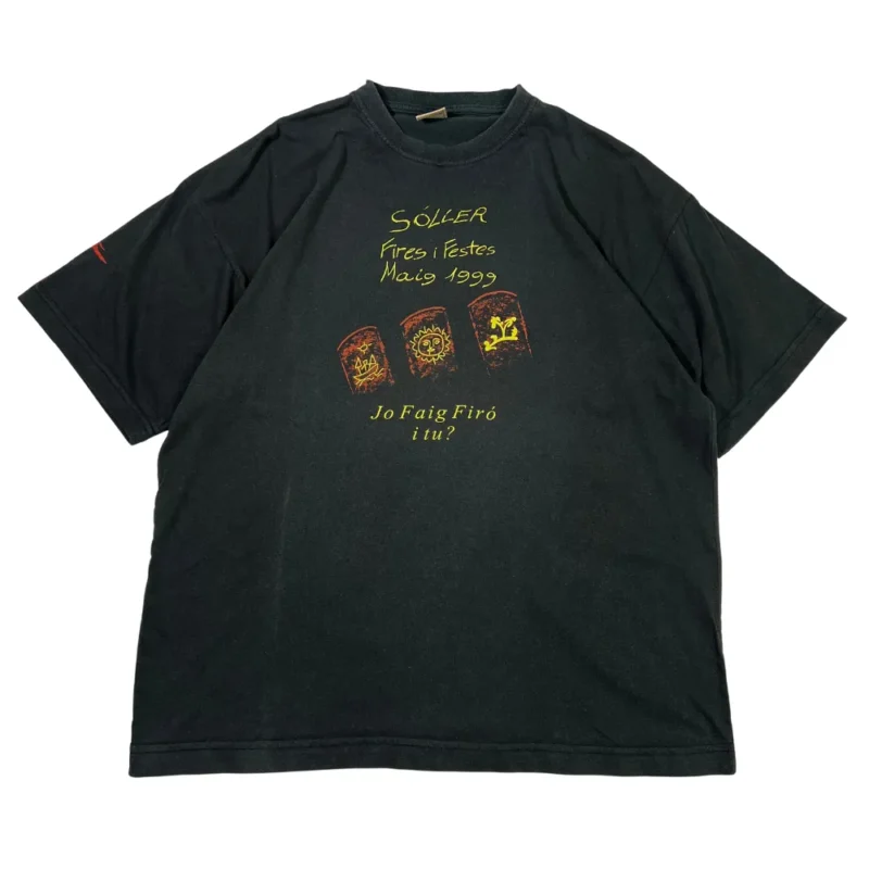 Camiseta vintage negra 1999 XL