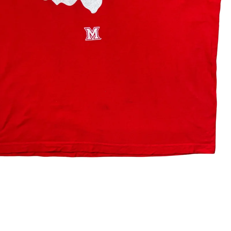 Camiseta Tulyex University Miami roja L - Imagen 3