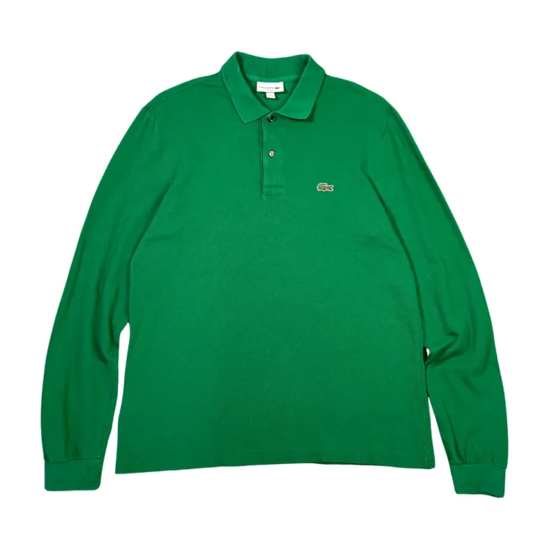 Polo manga larga Lacoste verde M