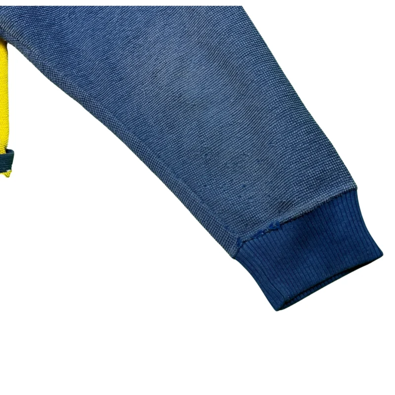 Sudadera vintage 90s azul/amarillo XS - Imagen 5