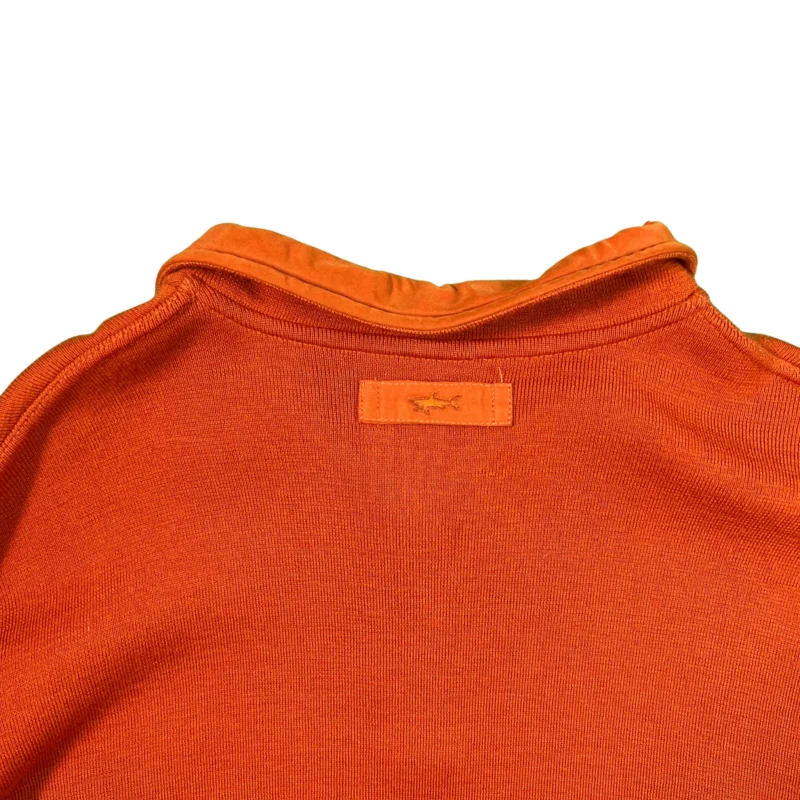 Jerse 1/4 zip Paul Shark vintage 00s naranja XL - Imagen 4