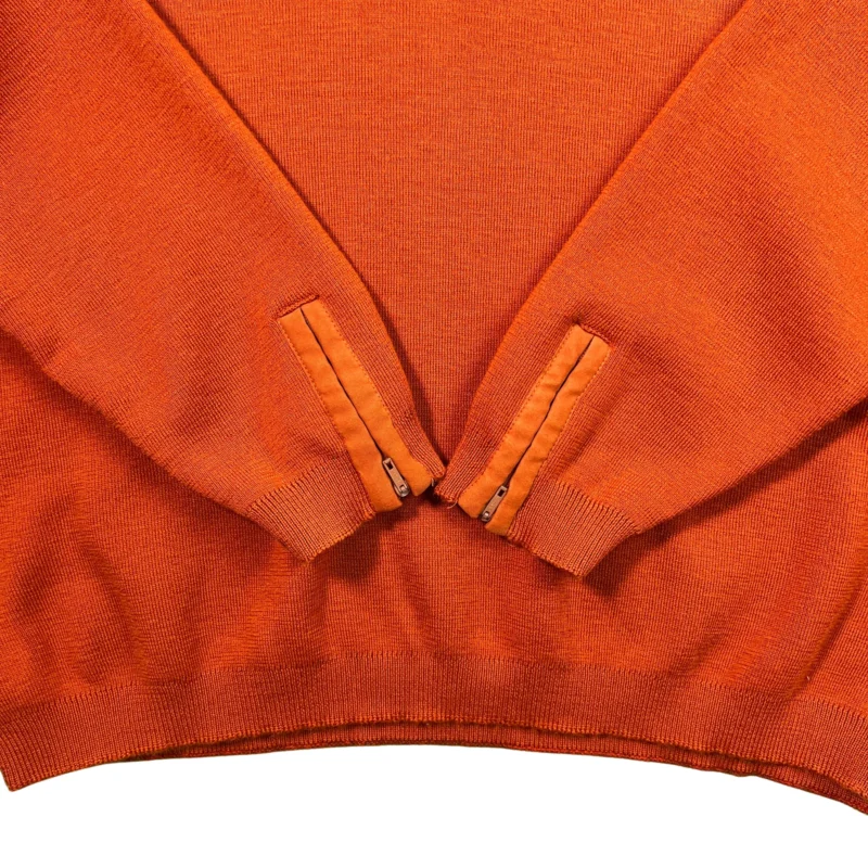 Jerse 1/4 zip Paul Shark vintage 00s naranja XL - Imagen 5