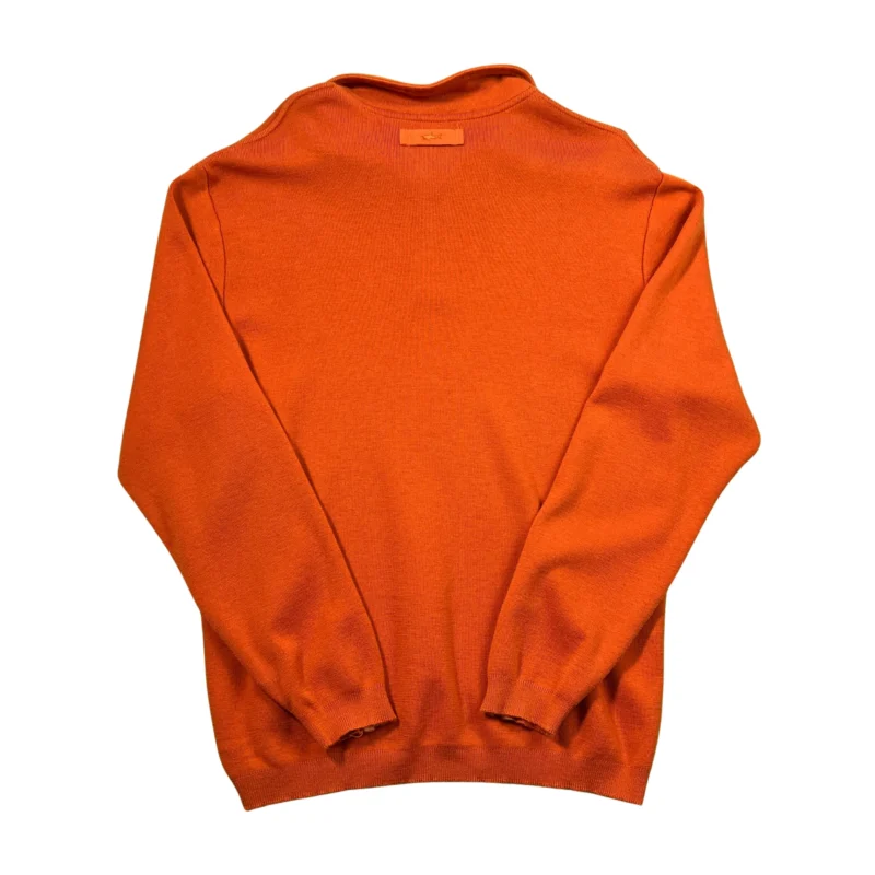 Jerse 1/4 zip Paul Shark vintage 00s naranja XL - Imagen 6