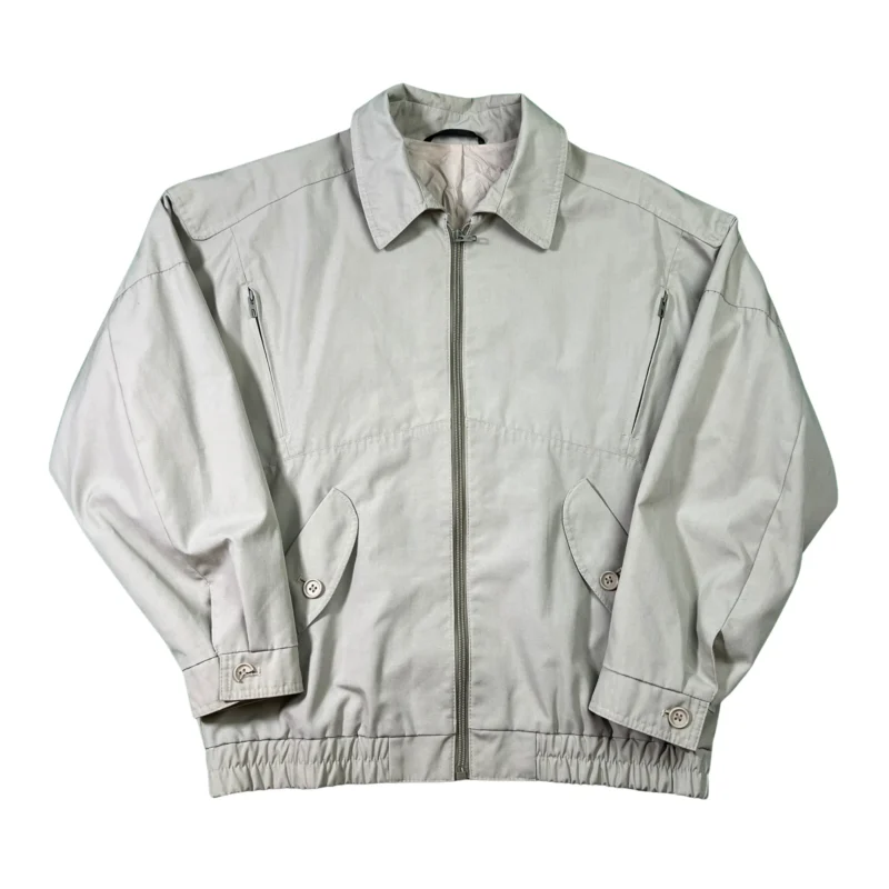 Chaqueta vintage 90s gris claro M