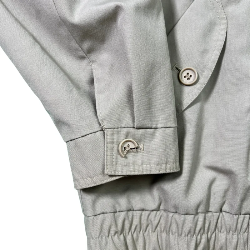Chaqueta vintage 90s gris claro M - Imagen 2