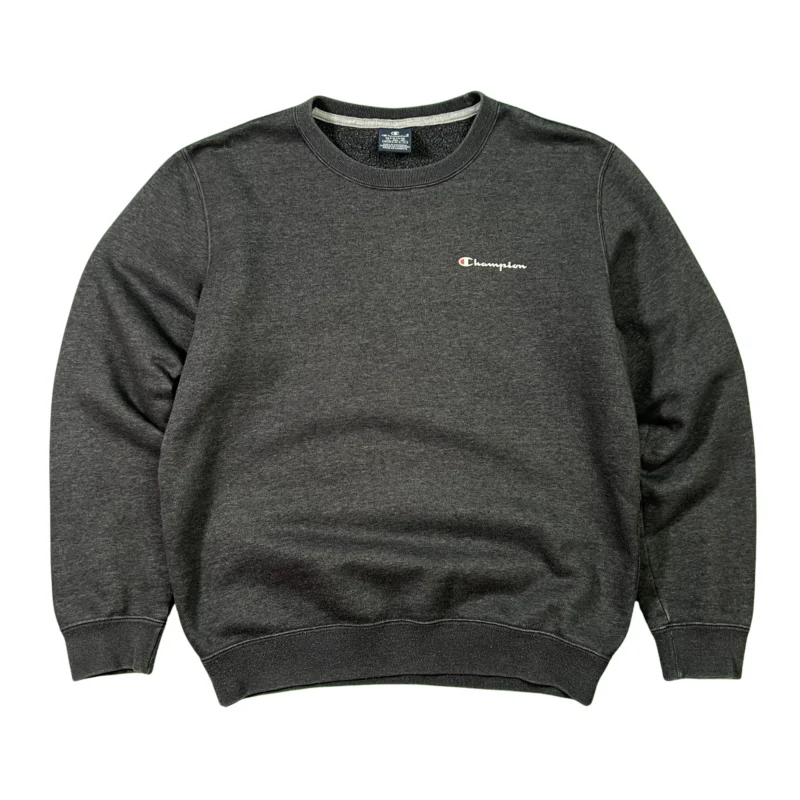 Sudadera sin capucha Champion gris M